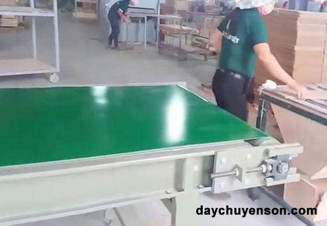  Dây chuyền sơn uv cho ván sàn