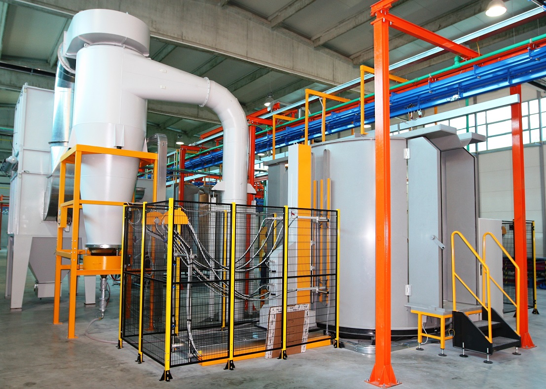 Dây chuyền sơn tĩnh điện Ninh Thuận
