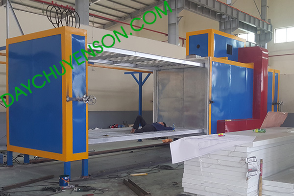 thiết kế lò sấy sơn tĩnh điện